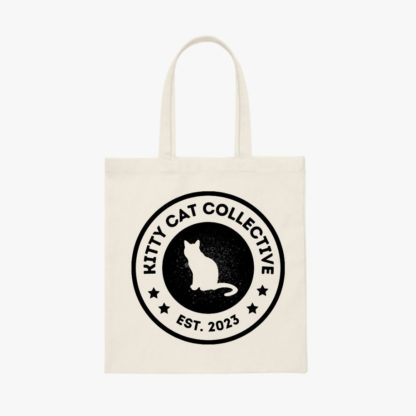 Kitty Cat Collective Canvas Tote Bag