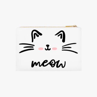 Meow Accessories Cosmetic Bag