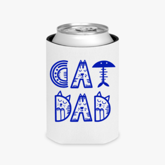 Cat Dad Can Cooler